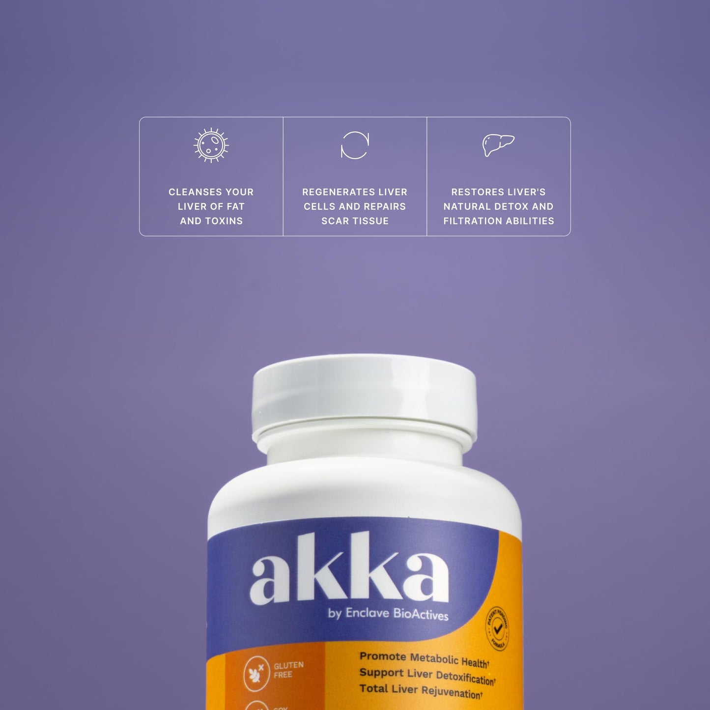 AKKA - Akkermansia Probiotic Liver Cleanse Detox & Repair - Liver Health Supplement for Energy, Digestion & Metabolism with Akkermansia Muciniphila (AKKA Superbiotics),