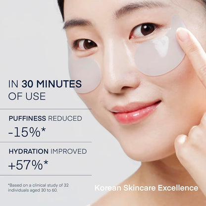 Terez & Honor Under Eye Patches for Dark Circles - 60 Korean Hydrogel Masks for Puffiness