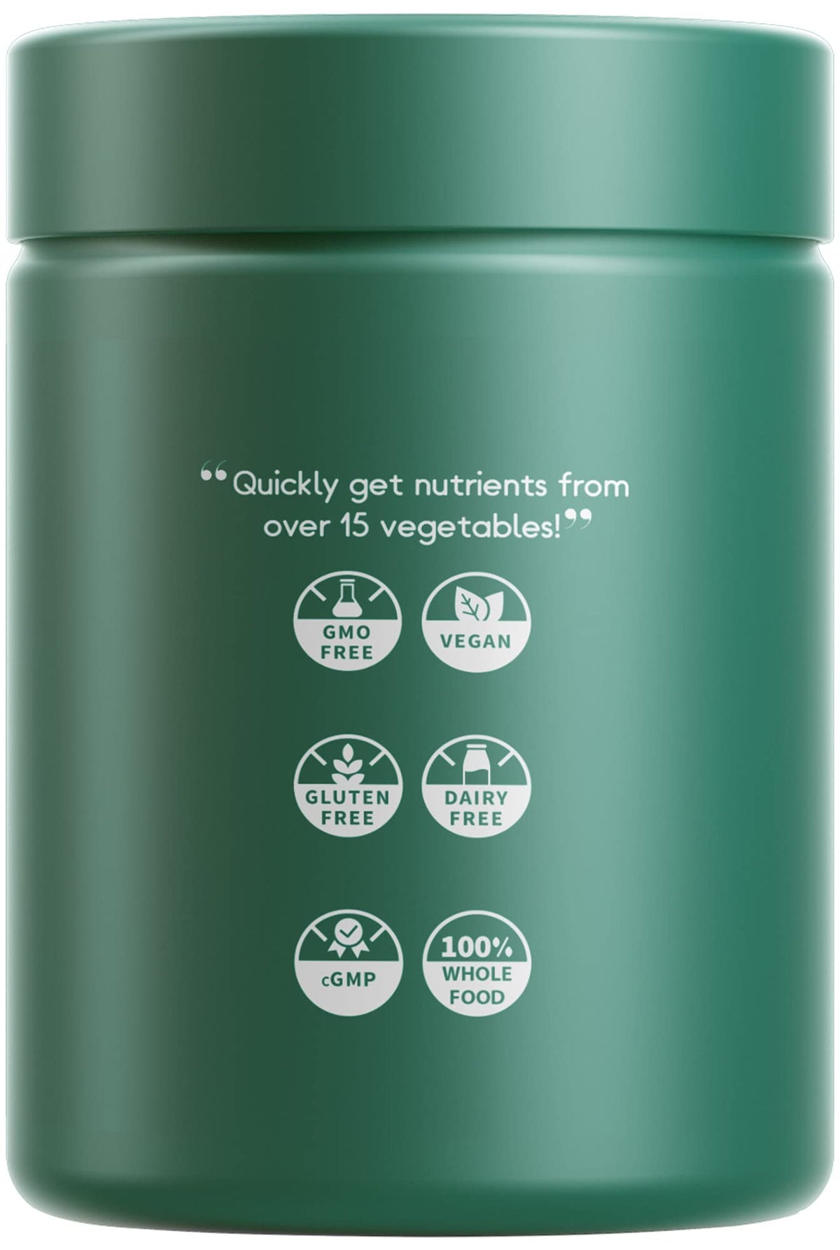 Codeage Instantfood Easy Veggies, Over 15 Vegetable Powders Equivalent All-in-One, Daily Vegan Blend, Whole Food Greens Vitamins Supplement Capsules, Phytonutrients Multivitamin, Non-GMO, 90 Capsules CodeageBuy Supplements Australia