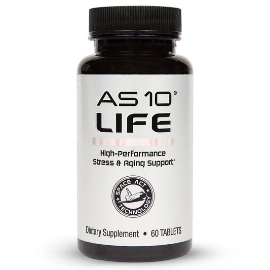 Nugevity AS 10® Life – Stress, Immune Support and Anti Aging Supplement - Multivitamin and Antioxidants Tablet, Resveratrol, Alpha Lipoic Acid Nugevity