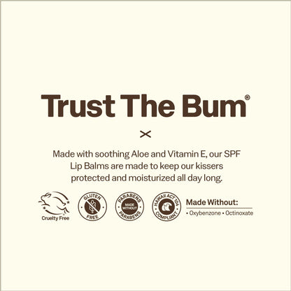 Sun Bum SPF 30 Sunscreen Lip Balm 3 Flavor Variety Pack - Coconut, Banana, Watermelon - Moisturizing Aloe Vera and Vitamin E