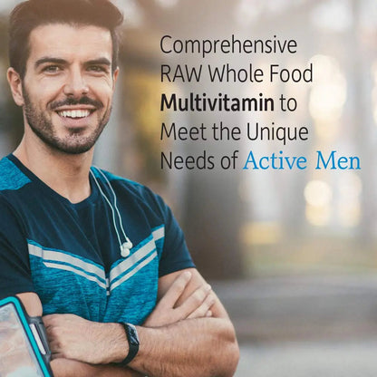 Garden of Life Vitamin Code Raw One for Men, Once Daily Multivitamin, 75 Capsules, One a Day Mens Vitamins Plus Fruit, Veggies & Probiotics for Mens Health Garden of Life