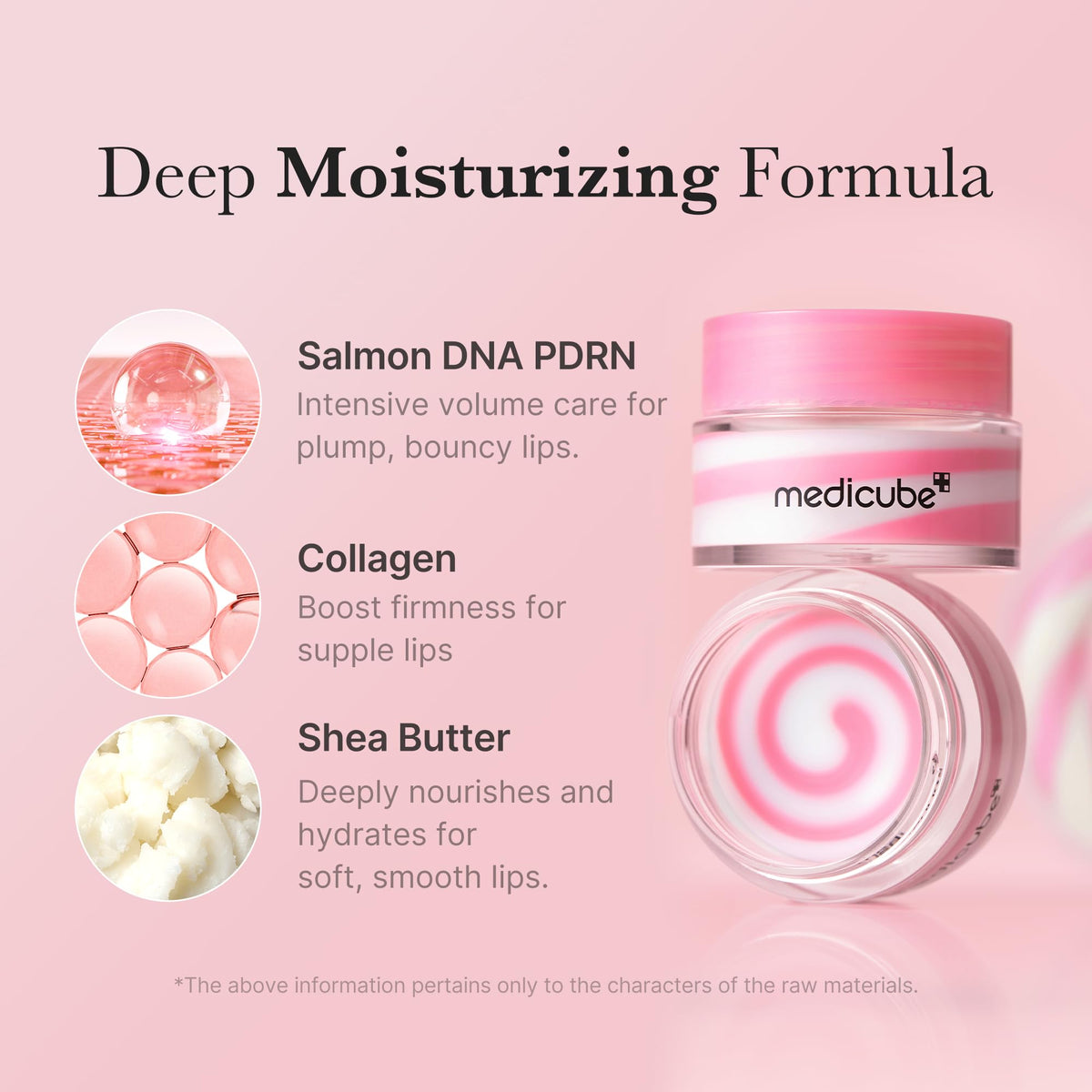 medicube PDRN lip sleeping mask glow balm | Salmon PDRN, Collagen, Shea Butter for Softer Lips