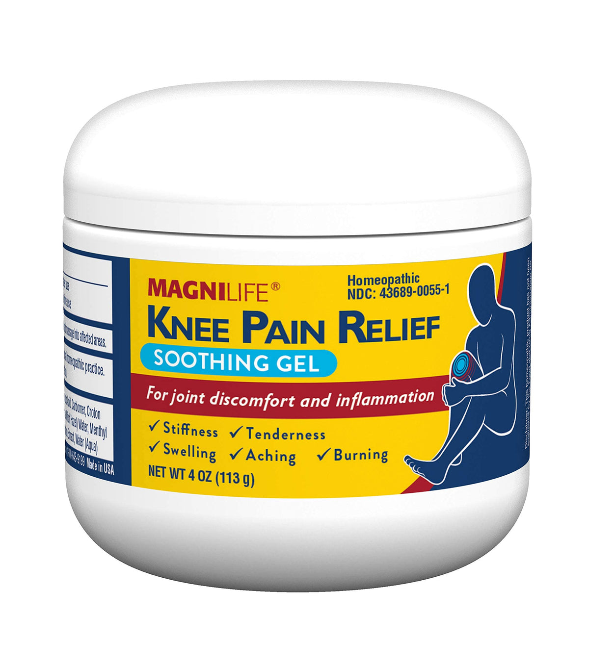 MagniLife Knee Pain Relief Gel (4 oz), Arnica-Based Gel for Joint Pain, Knee Stiffness & Swelling, Non-Greasy, No Staining, Massage-in Formula for Daily Knee Support & Comfort MagniLifeBuy Supplements Australia
