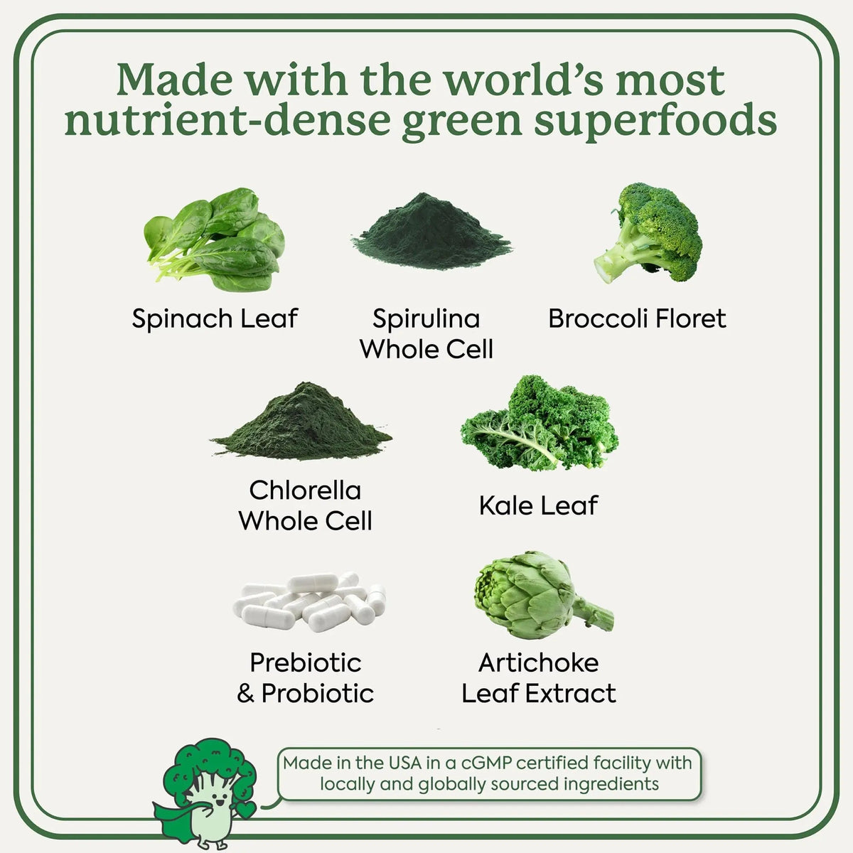 WonderGreens Kids Super Veggie Gummies – Sugar-Free, Allergen-Free Multivitamin for Picky Eaters with Probiotics – Tummy & Immune Support Plant People