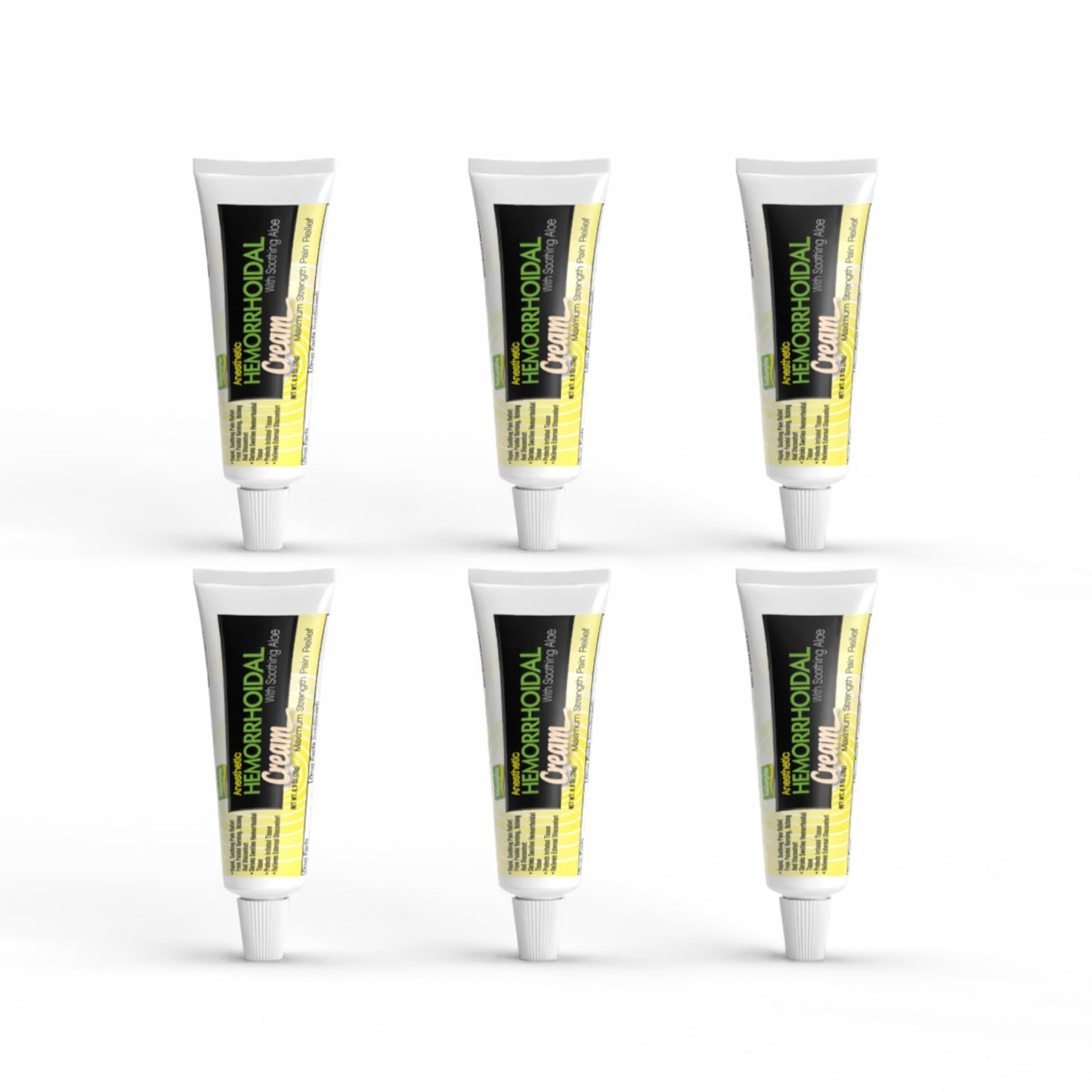 Natureplex Hemorrhoidal Cream for Itching, Burning and Discomfort Relief, 0.9 oz (Pack of 6) - Made in USA NatureplexBuy Supplements Australia