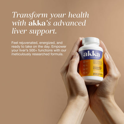 Akkermansia Probiotic Liver Cleanse Detox & Repair - Liver Health Supplement for Energy, Digestion & Metabolism with Akkermansia Muciniphila (AKKA Superbiotics),
