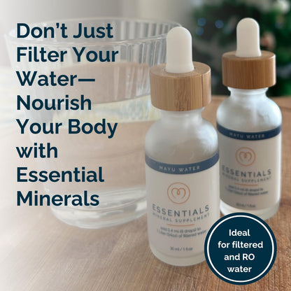 MAYU Trace Mineral Drops - 1 Bottle - 80+ Full-Spectrum Ionic Minerals for Water - Great-Tasting Mineral Supplement for Hydration - Magnesium, Potassium & Zinc - No Additives - 30 Servings mayu buy supplements Au