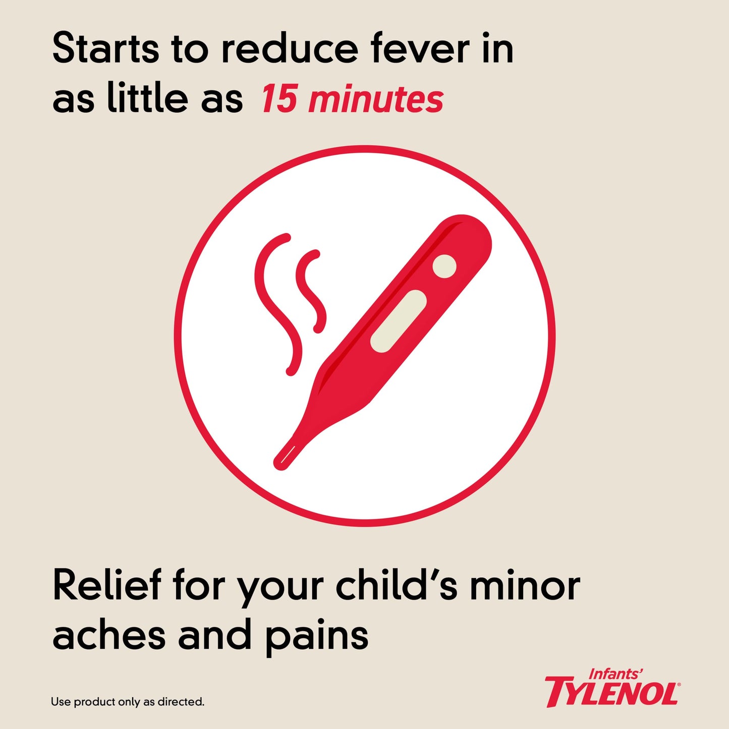 Infants' Tylenol Liquid Pain Reliever and Fever Reducer Medicine, Acetaminophen Oral Suspension for Sore Throat, Headache & Teething, Kids Fever Reducer; Dye-Free Cherry Flavor, 2 fl oz, Pack of 1 Tylenol buy supplements Au