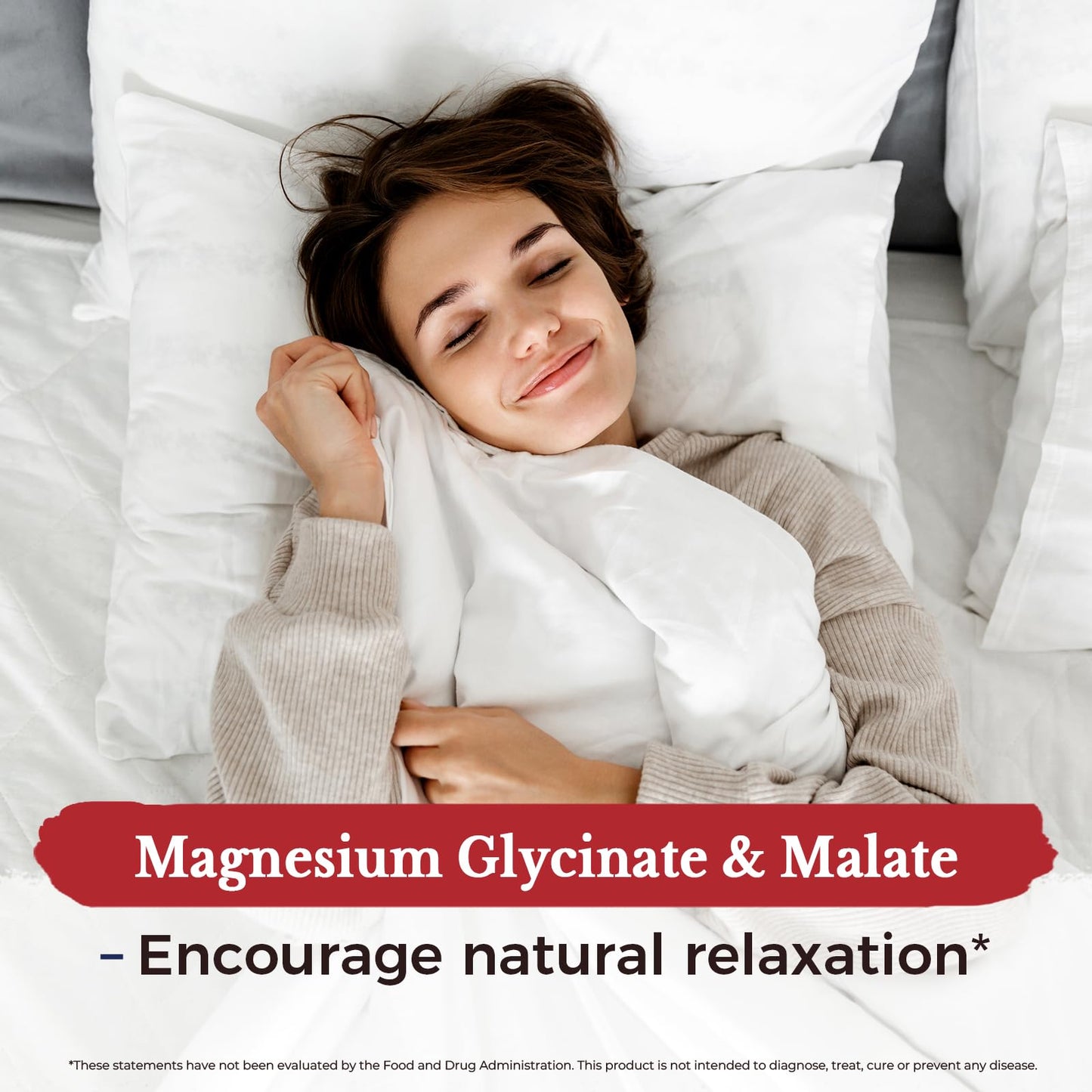 Vitalitown Magnesium Complex Supplement 500mg - NSF Certified Magnesium Glycinate, Malate, Taurate & Citrate - Chelated High Absorption & Gentle on Stomach - Vegan Non-GMO 120 Capsules VITALITOWNBuy Supplements Australia
