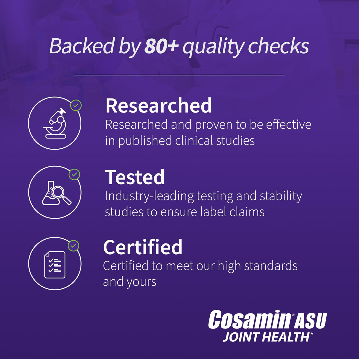 Nutramax Laboratories Cosamin® ASU Joint Health Supplement with Glucosamine, Chondroitin & ASU for Adult Men & Women, Joint Supplement, 230 Capsules Nutramax LaboratoriesBuy Supplements Australia