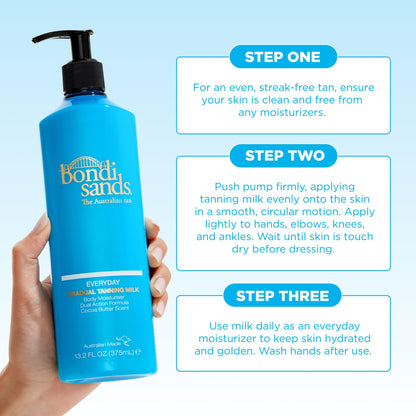 Bondi Sands Everyday Gradual Tanning Milk | Long-lasting, Tanning Body Moisturizer Enriched