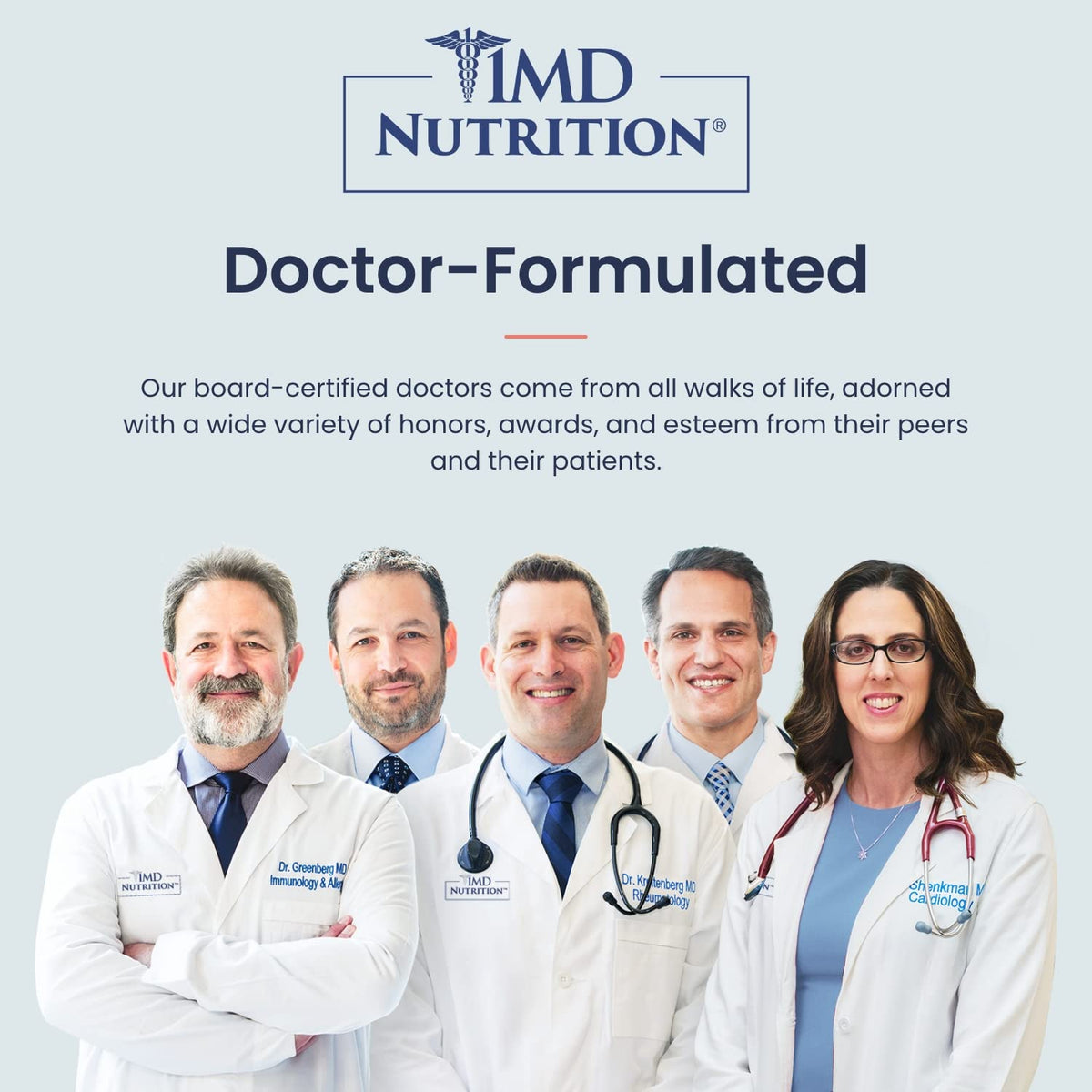 1MD Nutrition GutMD - L-Glutamine Capsules w/Prebiotic for Gut Health - L Glutamine Supplement - Supports Healthy Digestive