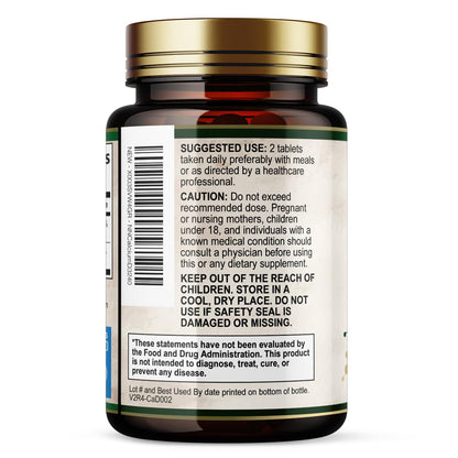 Calcium 1200 mg with Vitamin D3 - Per Serving - Bone Health Supplement - Vitamin D & Calcium Supplements for Women & Men - Bone Strength Support