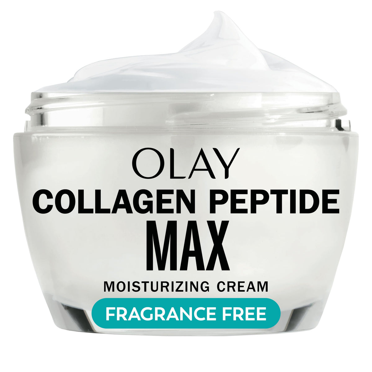 Olay Collagen Peptide Face Moisturizer, Firming Cream for Women, Fragrance-Free, Non-Greasy - Hydrating, Anti-Aging, Anti-Wrinkle