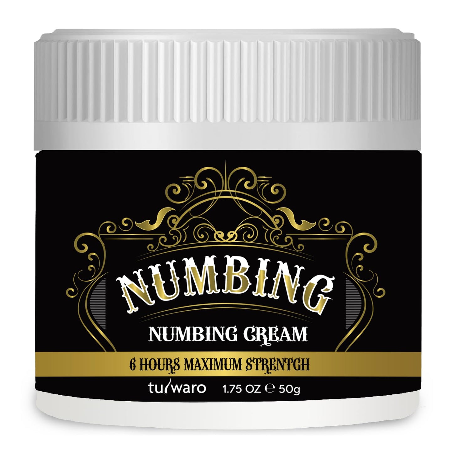 tuiwaro Numbing Cream Extra Strength: Relief Long Lasting & Fast-Absorbing with Emu Oil and Arnica — Non-Greasy 50 mL