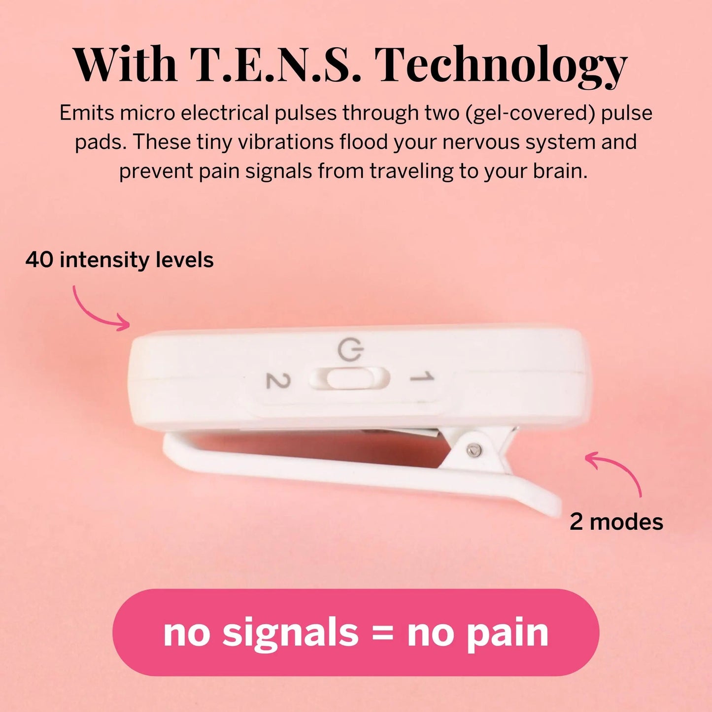 Pixie Period Pain Relief Device - Best PMS Relief Simulator with TENS Technology - Thinnest Wearable Tens Unit - Unnoticeable Under Clothes - Menstrual Cramp Comfort for Feminine Care Pixie CupBuy Supplements Australia