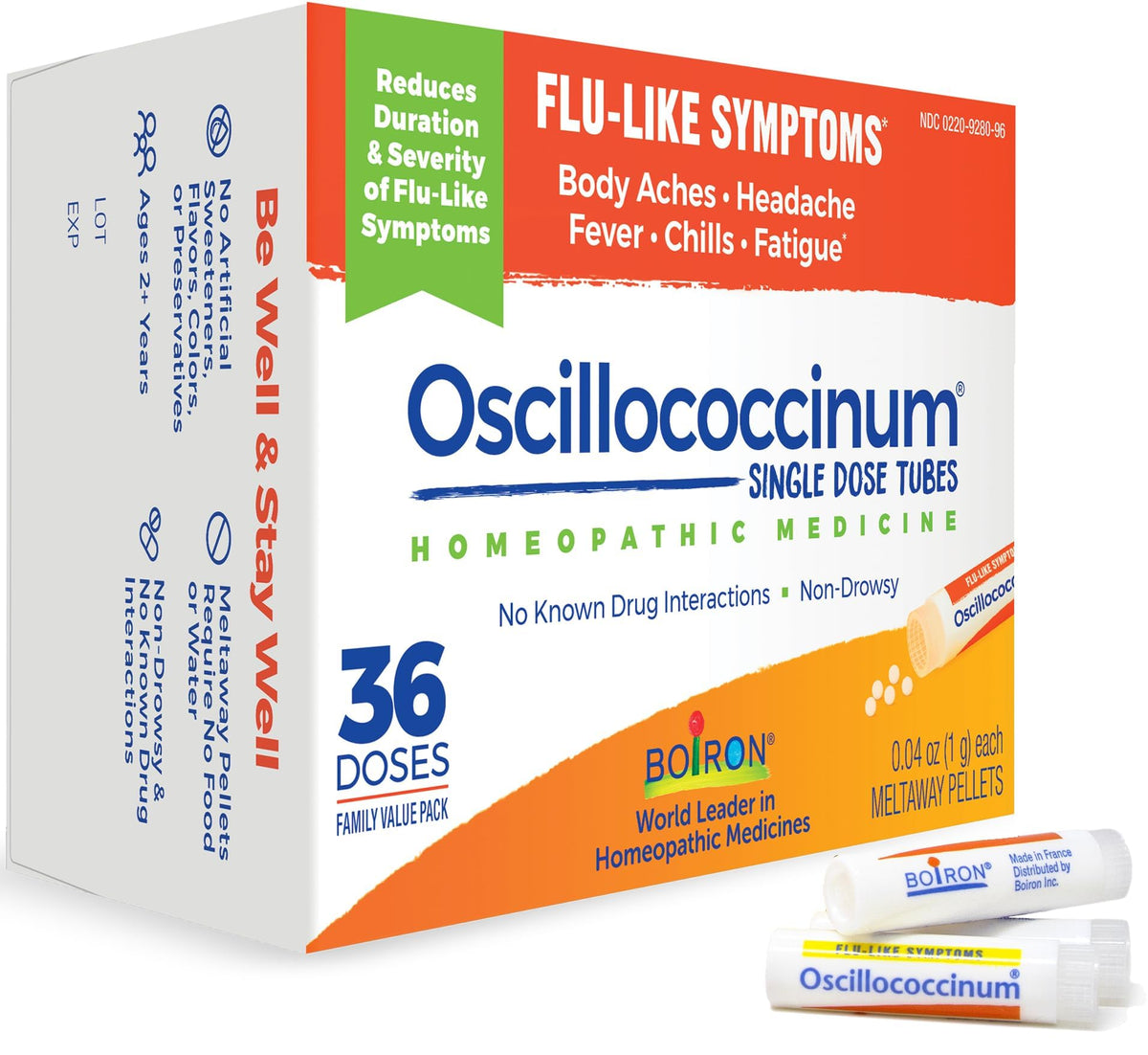 Boiron Oscillococcinum 36 Doses Homeopathic Medicine for Flu-Like Symptoms Boiron buy supplements Au