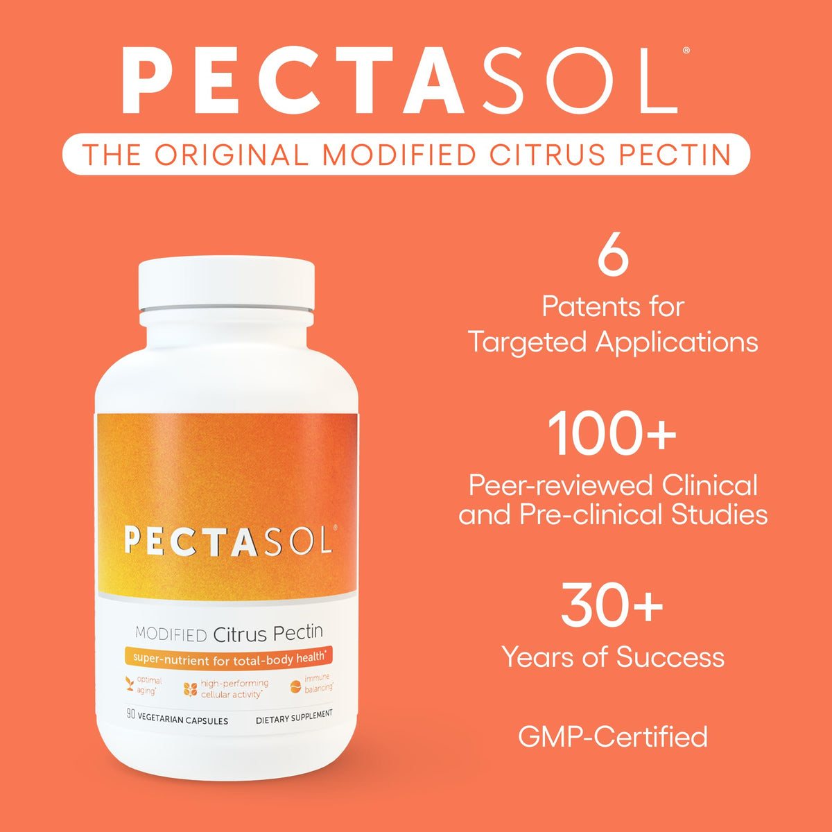 PectaSol Modified Citrus Pectin – 184g Berry Powder – Total-Body Health Supplement to Support the Heart, Immune System, Inflammation Response & Healthy Aging + Maintain Healthy Galectin-3 Levels EcoNugenicsBuy Supplements Australia