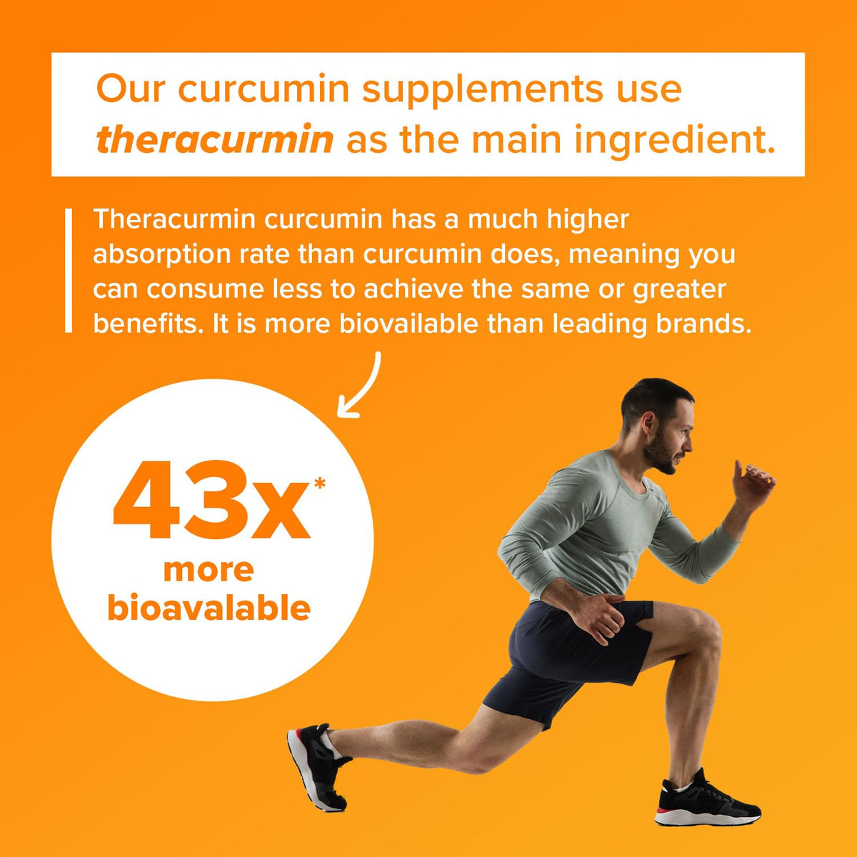 Theracurmin Turmeric Curcumin Supplement, 120 Count, High Absorption Turmeric & Curcumin - Joint Supplement for Men and Women - 42.6X More Bioavailablity Natleo USA Supplements buy supplements Au