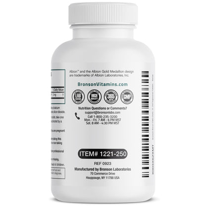 Bronson Boron 3 MG Chelated Superior Absorption Supports Bone Health Trace Mineral, Non-GMO, 250 Vegetarian Tablets