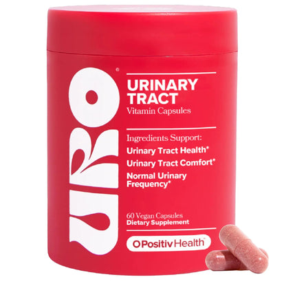 O Positiv URO Urinary Tract Health Supplement for Women, 60 Count (Pack of 1) - Urinary Support Vitamins with Pacran Complete Cranberry Extract, D-Mannose, & Vitamin C - Vegan & Gluten-Free O PositivBuy Supplements Australia