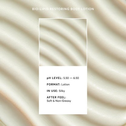 Naturium Bio-Lipid Restoring Moisturizing Body Lotion with Shea Butter, Fragrance Free, 14 oz