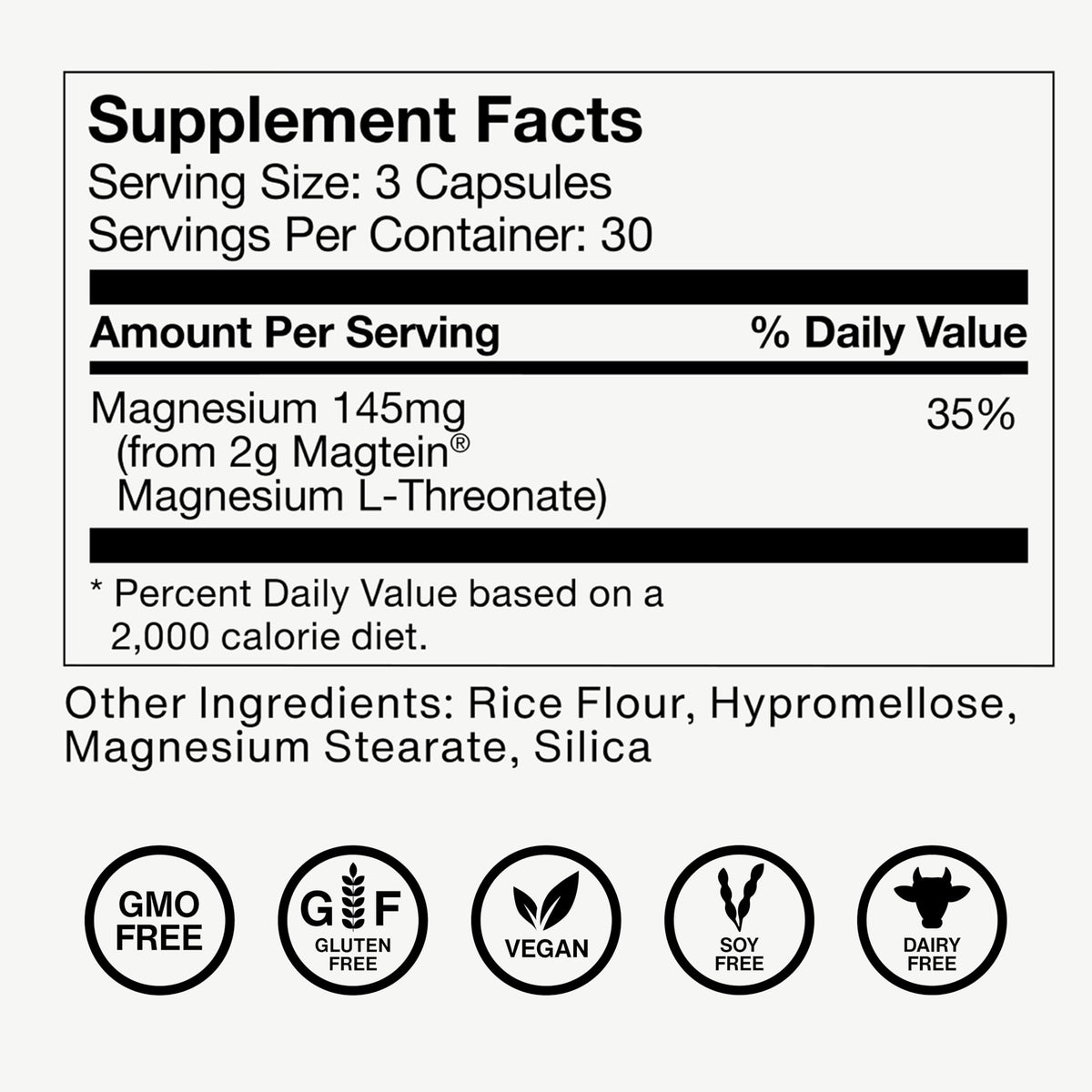 Momentous Magtein Magnesium L-Threonate - Brain & Rest Support Supplement - Boosts Cognitive Function & Sleep Quality - NSF Certified for Sport -145 mg - 30 Servings Momentous buy supplements Au
