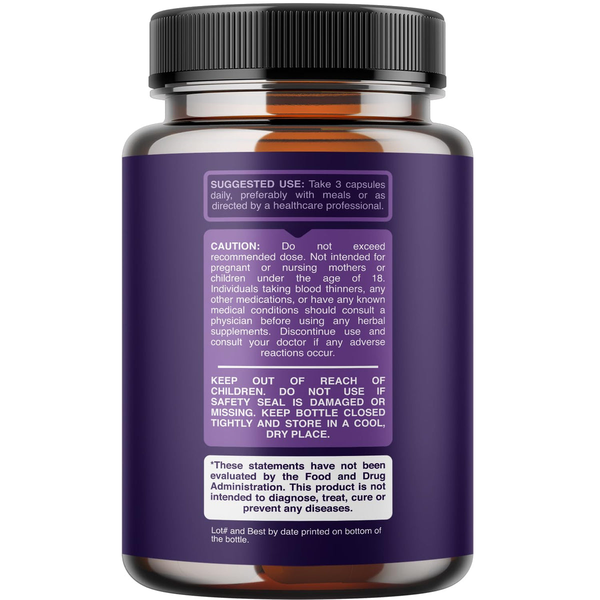 Highly Potent Magnesium Complex Capsules - Triple Magnesium Blend with Taurate Glycinate and Malate - 400mg Supplement Supports Relaxation & Overall Wellness Non-GMO Vegan - 90 Count Phytoral buy supplements Au