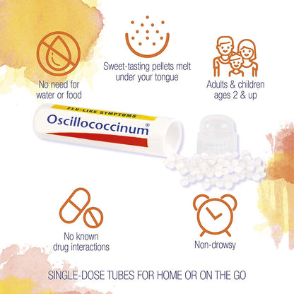 Boiron Oscillococcinum 36 Doses Homeopathic Medicine for Flu-Like Symptoms Boiron buy supplements Au