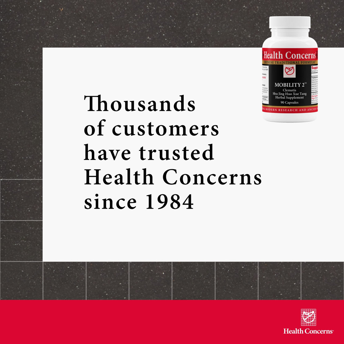 Health Concerns Mobility 2 – Joint Health Support Supplement for Men & Women – Chinese Herbal Circulation Support – Natural Joint & Muscle Aid – Herbal Extracts – 90 Capsules Health ConcernsBuy Supplements Australia