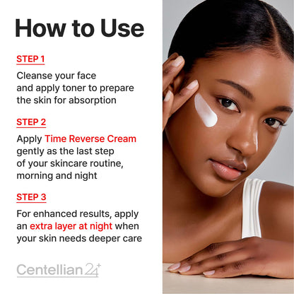 CENTELLIAN 24 Madeca Cream Time Reverse (1.69 fl oz) - TECA Centella Asiatica Glow Face Cream Moisturizer, Hydrating