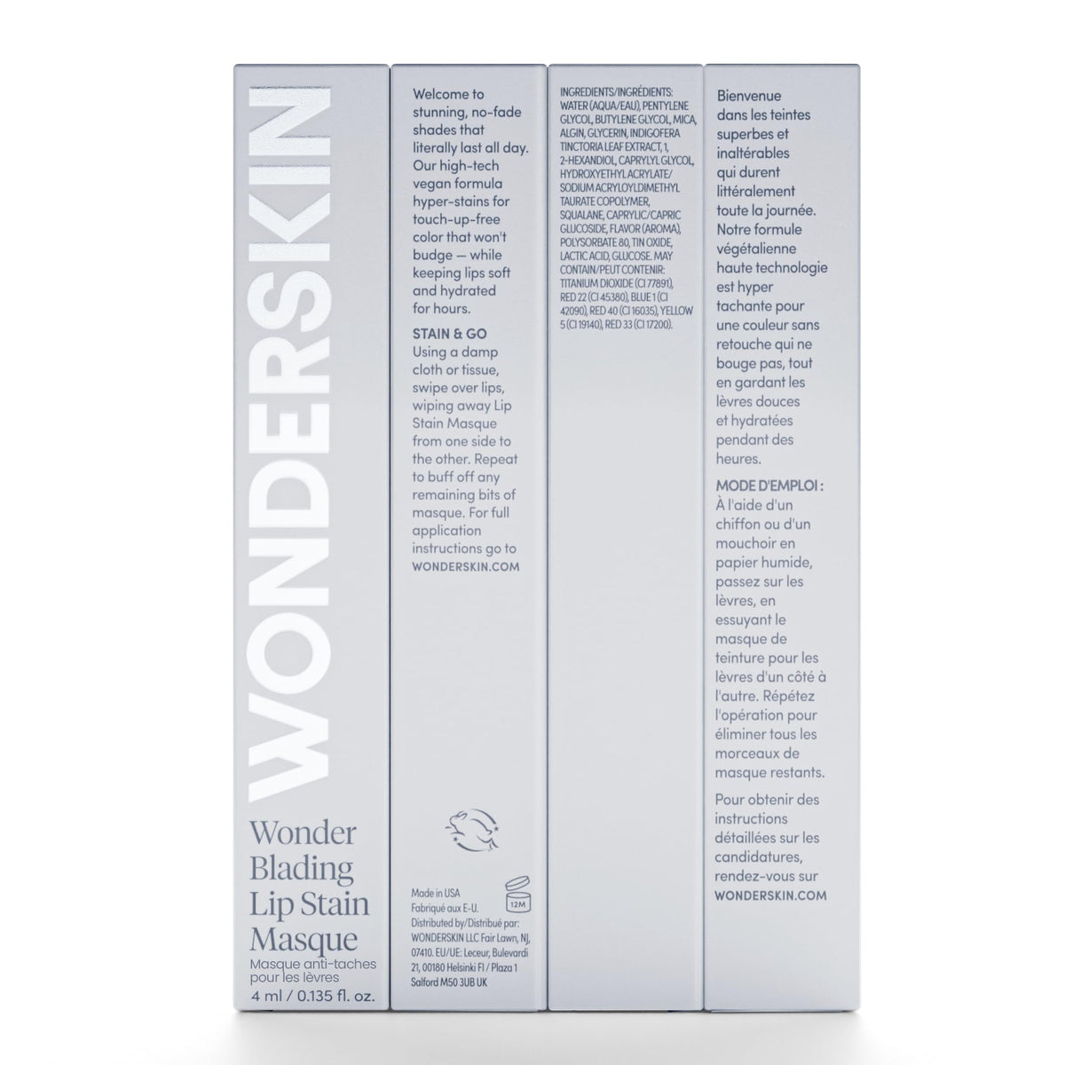 Wonderskin Wonder Blading All Day Lip Stain Peel Off Masque - Long Lasting, Waterproof and Transfer Proof Nude Lip Tint, Matte Finish Peel Off Lip Stain (Whimsical Masque) WonderskinBuy Supplements Australia