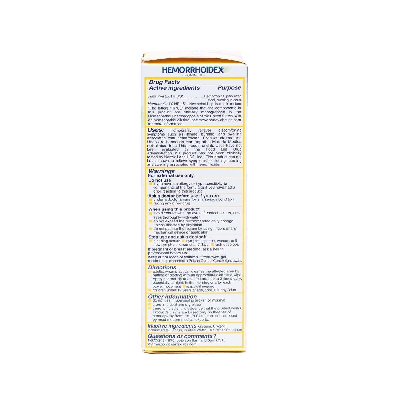 Nartex Hemorrhoid X Treatment Combo Pack 1 Tube & 30 Tablets NARTEX LABSBuy Supplements Australia