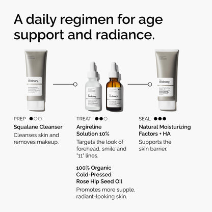 The Ordinary Argireline Solution 10%, Serum Good for Reducing the Appearance of Fine Lines, 1 Fl Oz