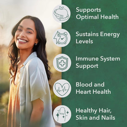 PlantFusion Organic Multivitamin for Women - One Daily Whole Food Blend Women's Multivitamin - Vegan PlantFusion