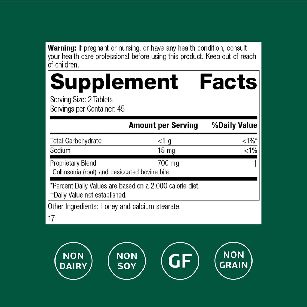 Standard Process Inc. Cholacol - Gallbladder Support Supplement - Fat Digestion Supplement for Digestive Health & Bile Support