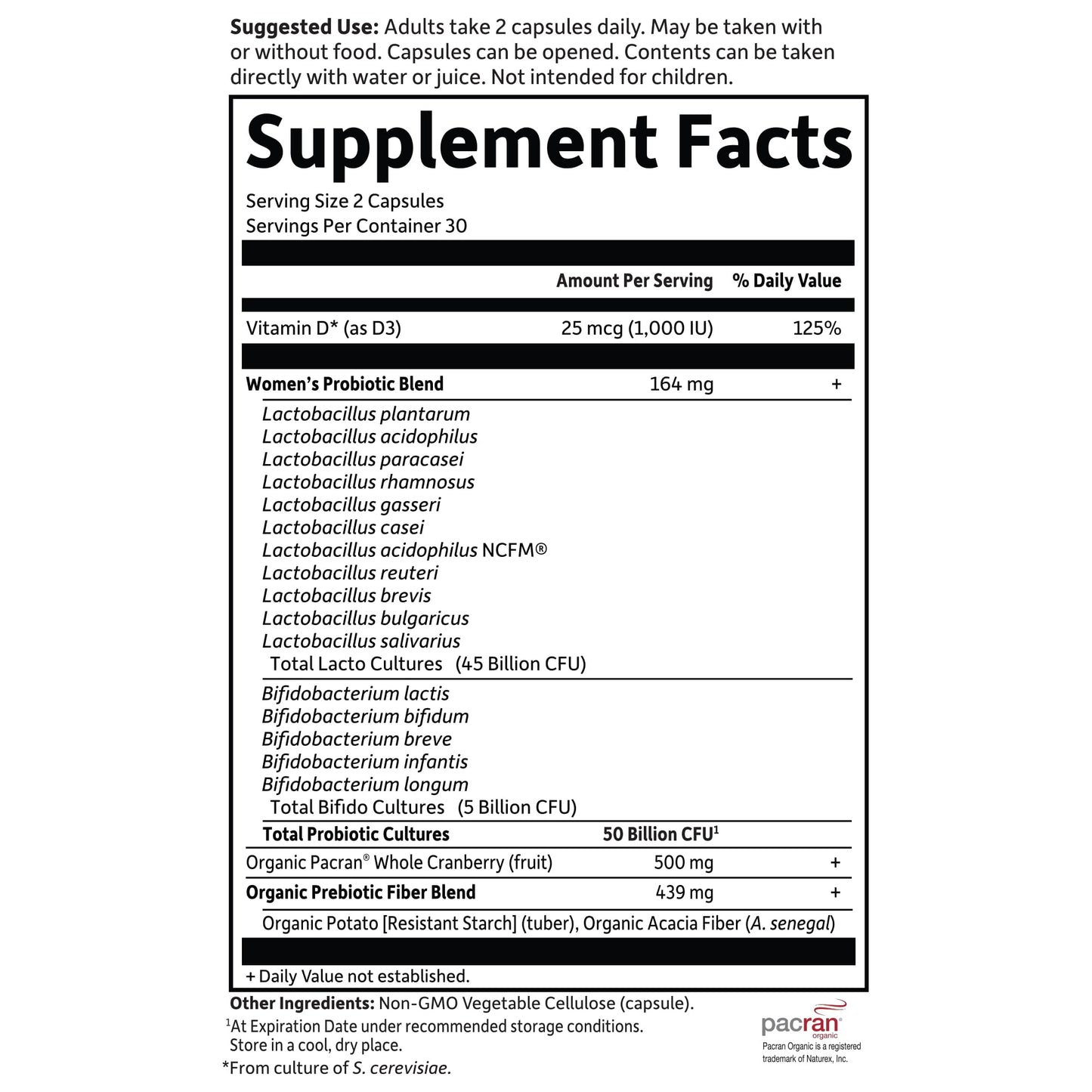 Garden of Life Dr. Formulated Probiotics Urinary Tract+ - 50 Billion CFU - Supports Digestive, Immune & Urinary Tract Health