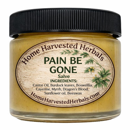Pain Relief Herbal Salve – 2 oz – Home Harvested Herbals – Natural Relief for Aches, Muscles & Joint Discomfort Home Harvested HerbalsBuy Supplements Australia