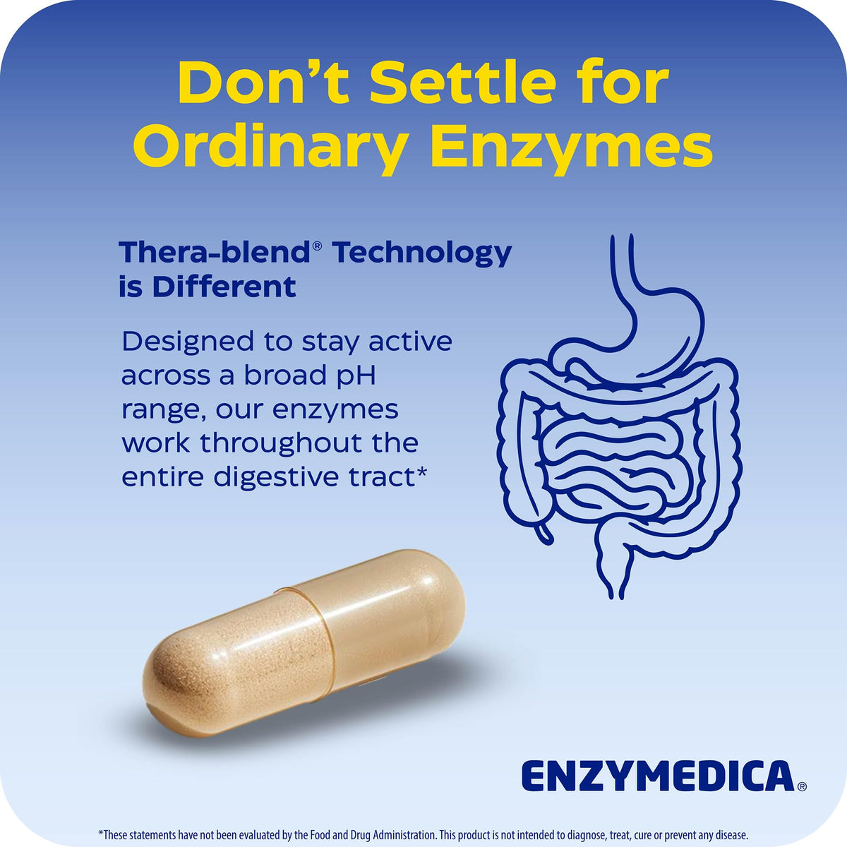 Enzymedica, Digest Gold + ATPro, Maximum Strength Enzymes, 45 Capsules