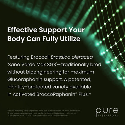 Pure Therapro Rx OncoProtect ES HIGH DOSE Sulforaphane Supplement, Made in USA | 2 Month Supply | 706 mg Patented Activated BroccoRaphanin Broccoli Seed Extract | Glucoraphanin + Myrosinase Pure Therapro Rx buy supplements Au