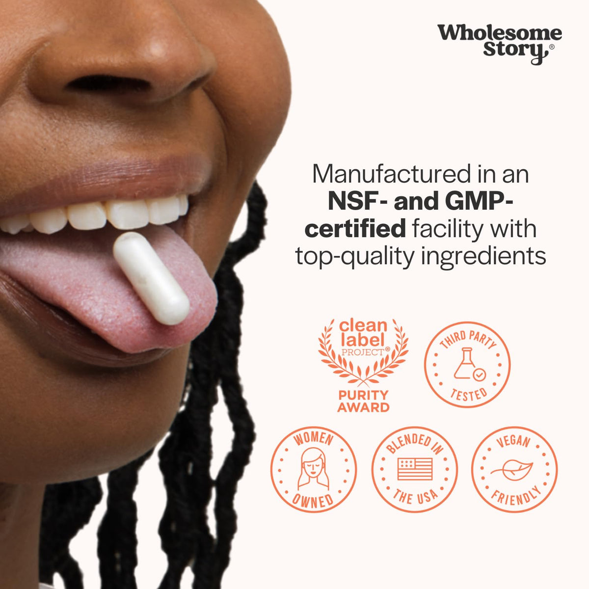 Wholesome Story Myo-Inositol & D-Chiro Inositol Supplement for Women | Fertility Supplements for Hormonal Balance & Ovarian Health Support