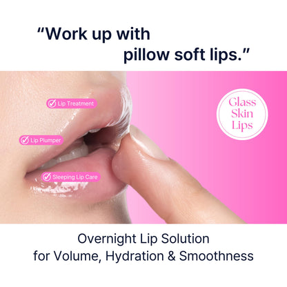 Perfect Sleep Lip Collagen 0.50fl.oz, Intensive Collagen Lip Sleeping Mask Infused with Peptides, Rice Protein & Willow Bark Extract