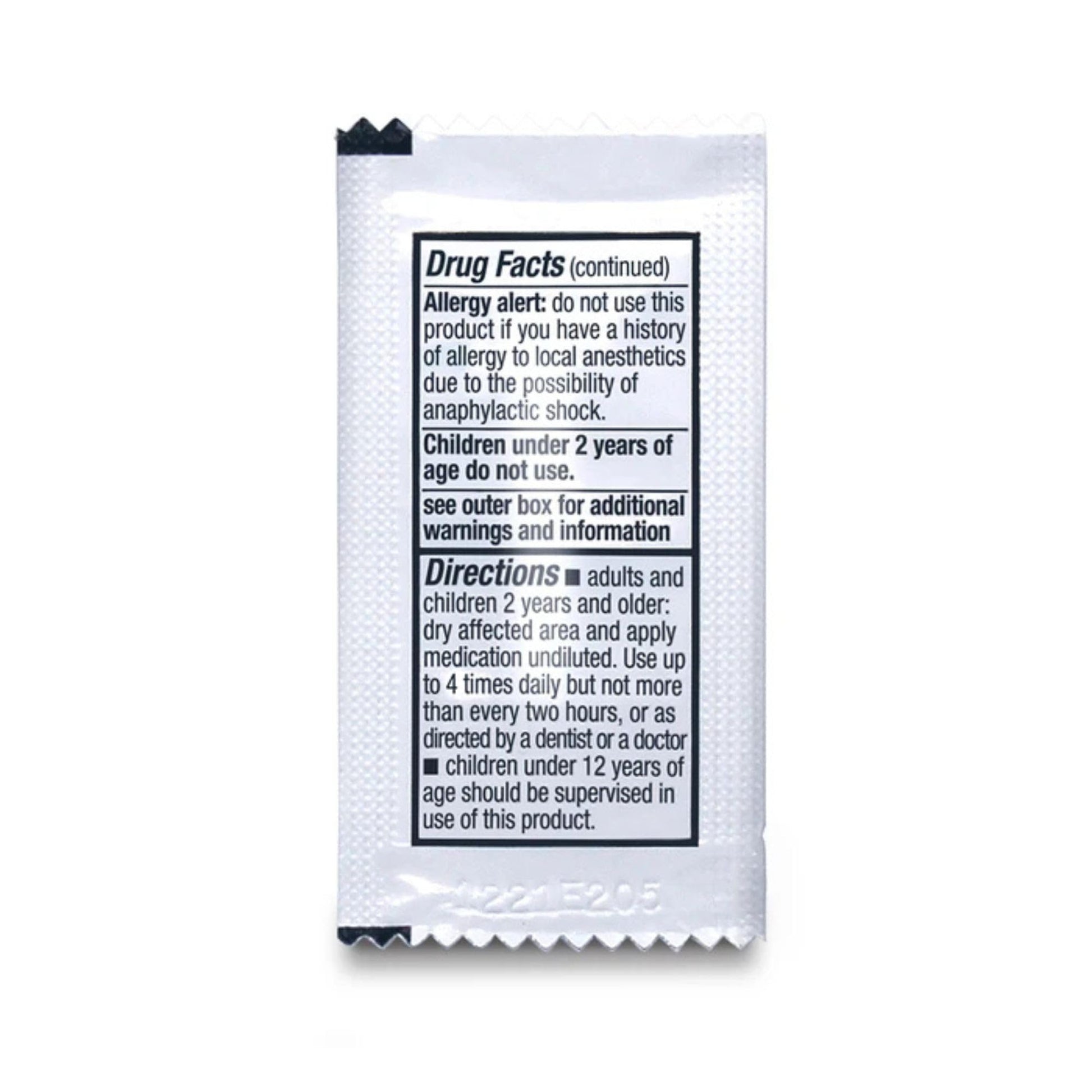 Safetec Oral Pain Relief, .75 g Packets, Box of 144 SafetecBuy Supplements Australia