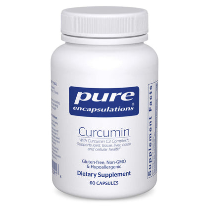 Pure Encapsulations Curcumin - 500 mg - Supports Joint Health & Liver Health - Curcuma Longa Capsule