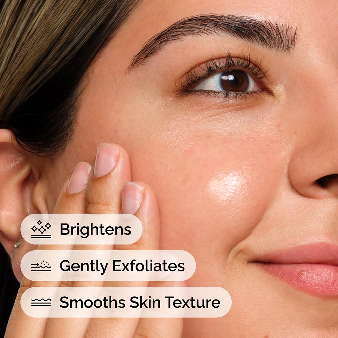 The Ordinary Lactic Acid 5% + Hyaluronic Acid 2%, Gentle Exfoliating Serum for Smoother Skin, 1 Fl Oz