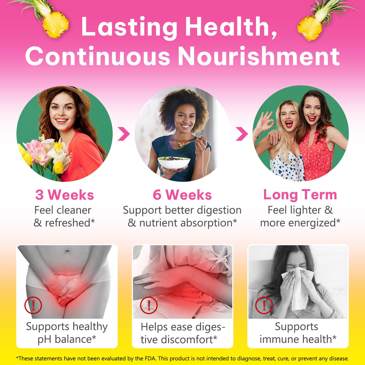 Beyxdu Probiotics for Women Gummies with Slippery Elm Feminine Balance Gummies for Women Vaginal Probiotics with Prebiotics & Lactobacillus Probiotic Blend Vaginal Odor & Vaginal Flora 120Gummy BeyxduBuy Supplements Australia