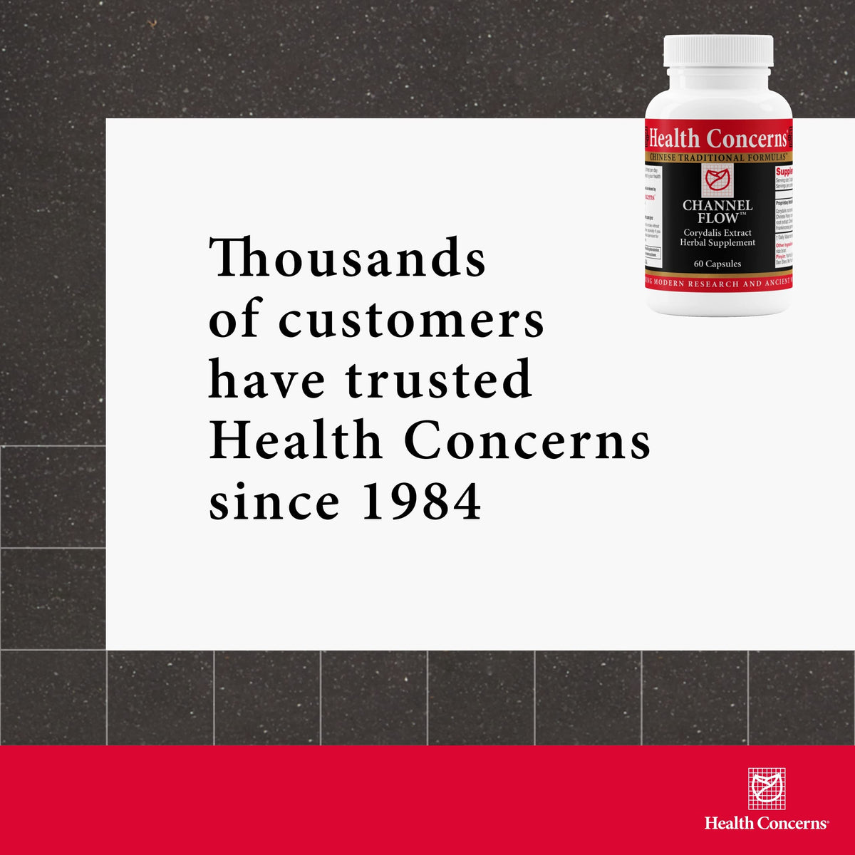 Health Concerns Channel Flow – Muscle Relaxation & Pain Support Supplement for Men & Women – Corydalis Root Extract – Chinese Herbal Formula for Headaches, Joint & Menstrual Discomfort – 60 Capsules Health ConcernsBuy Supplements Australia