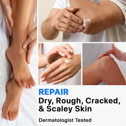 Ebanel Bundle of 40% Urea Cream 2-Pack and Callus Remover Gel
