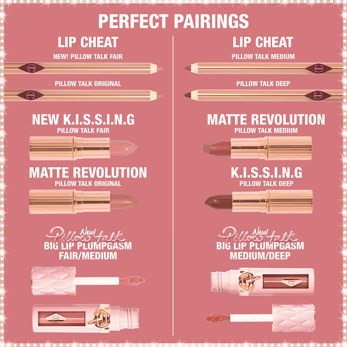 Charlotte Tilbury Pillow Talk Plumpgasm Lip Gloss - Hydrating Lip Plumper with Hyaluronic Acid & Plumpgasm Heat + Ice Technology for Juicy, Glossy Fullness - Fair/Medium Charlotte TilburyBuy Supplements Australia